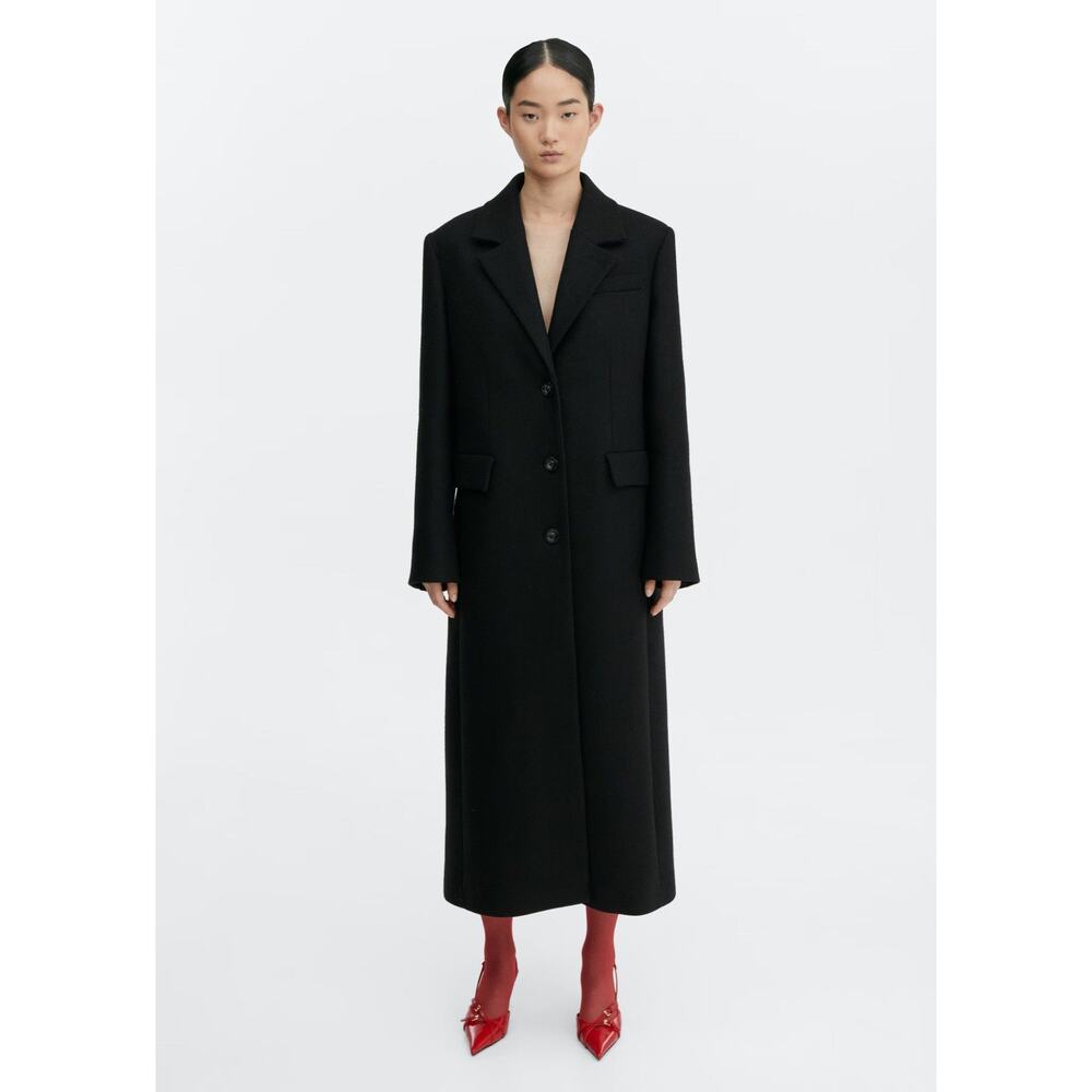 Mango Structured Wool Coat - Xs - image 7